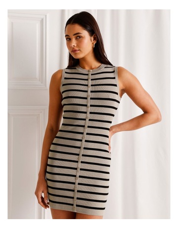 Sleeveless Knit Mini Dress in Assorted
