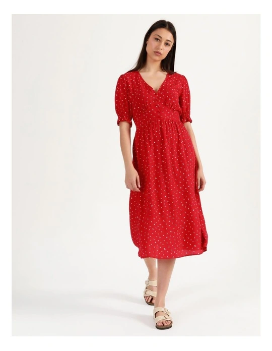 midi length tea dresses