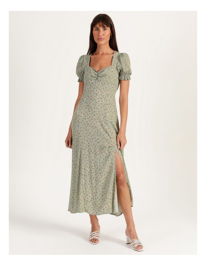 Sweetheart Midi Dress Sage Meadow Posy