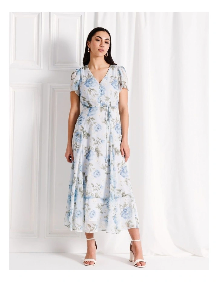 long white maxi beach dress Chateau Ruffle Dress's Color:7#-Pink FEELZ In Search of Beach