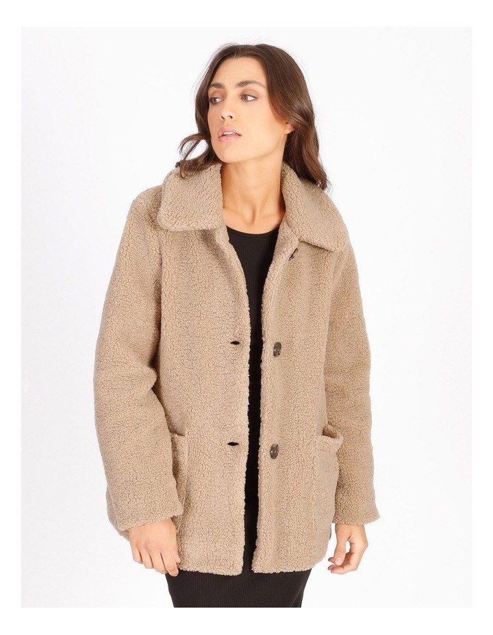 Myer teddy coat clearance
