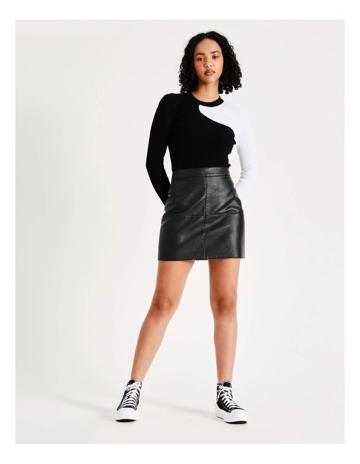 Black Mini Skirt Myer