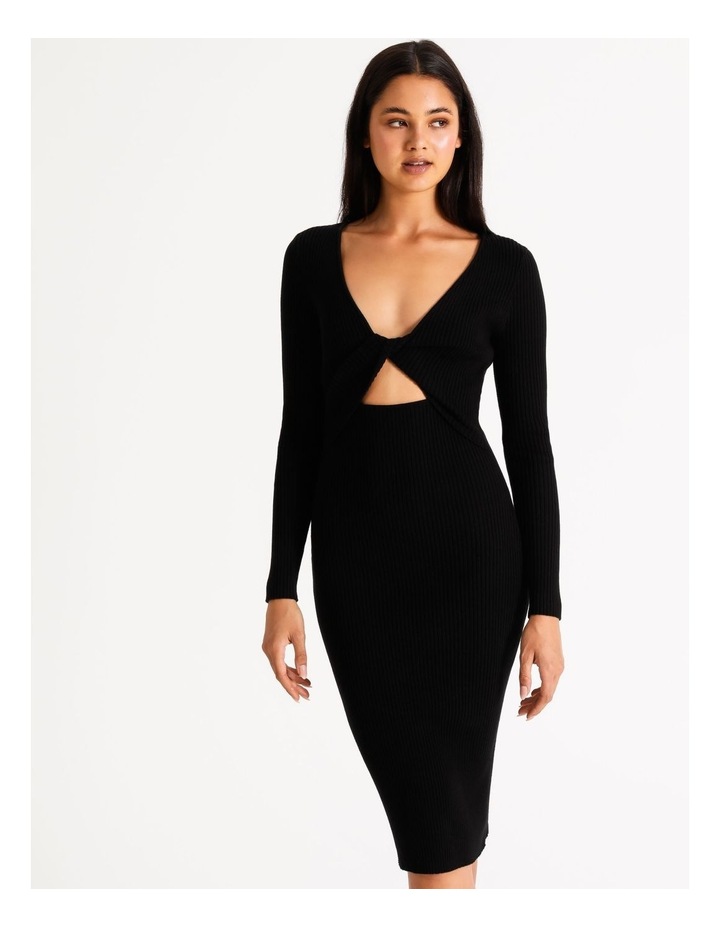Miss Shop Long Sleeve Twist Back 