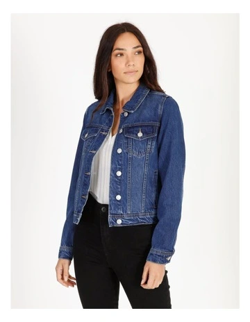 black jean jackets