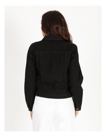 Grab Denim Denim Jacket Black | MYER