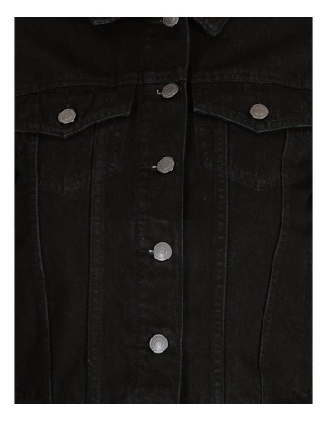 black colour denim jacket