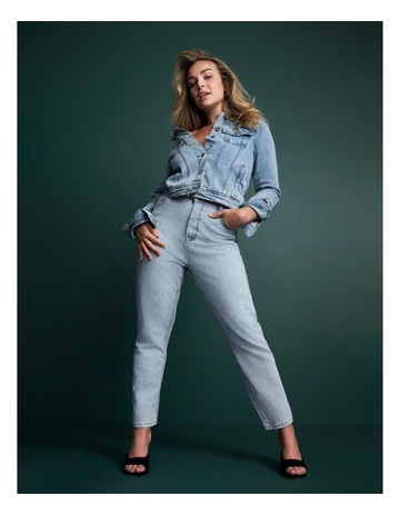 Grab Denim Denim Jacket Light Blue | MYER