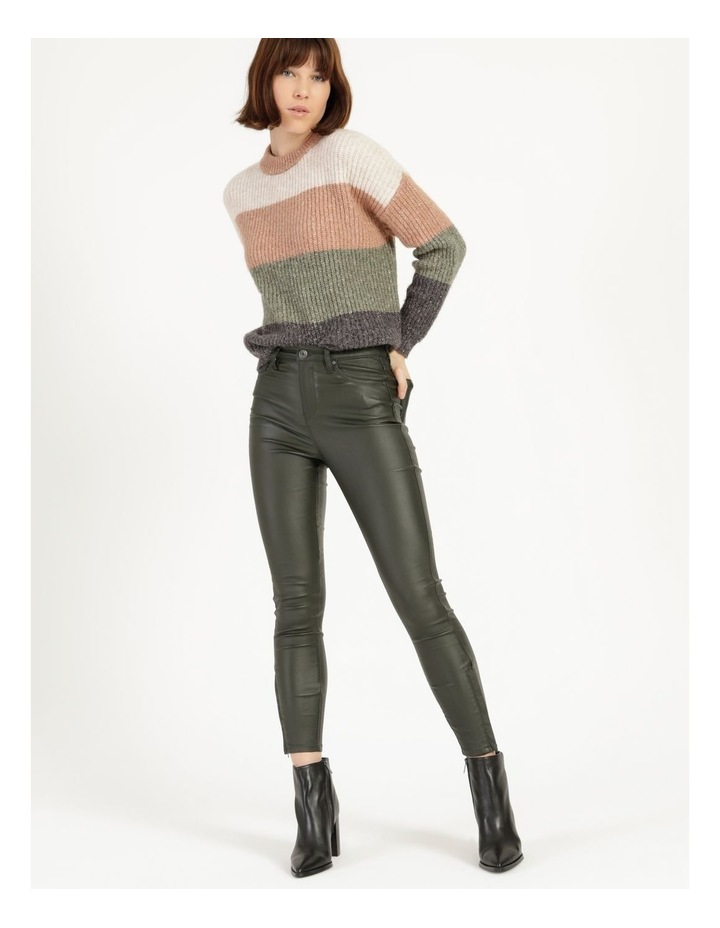 Green ladies jeans clearance