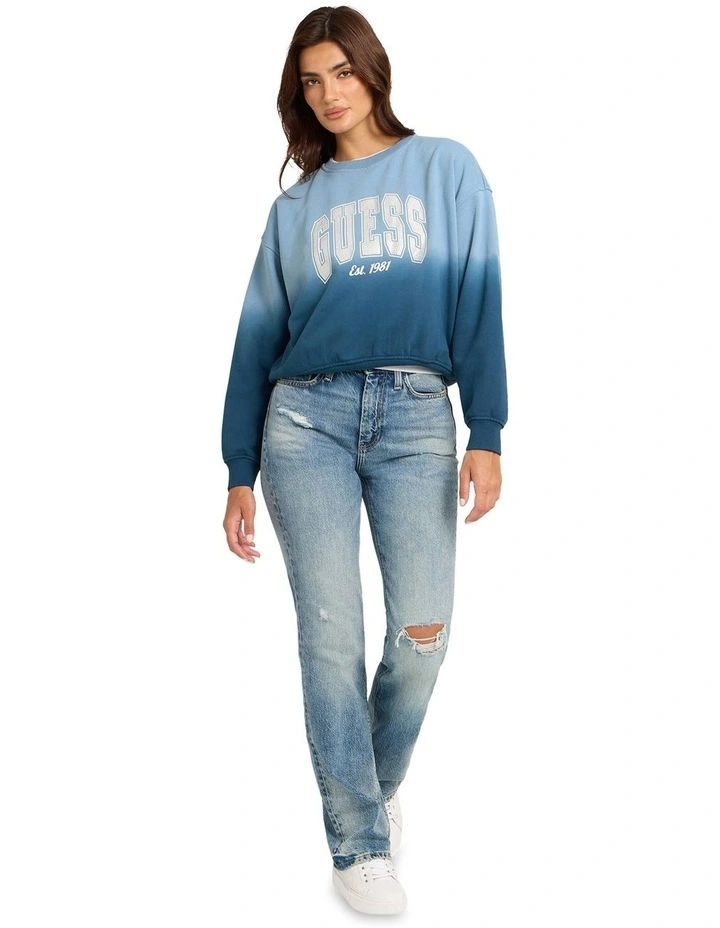 80's Straight Jeans in Blue image 4