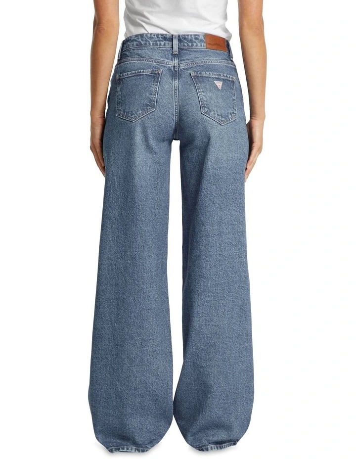 G11 Wide Leg Jeans in Medium Used Wash image 3