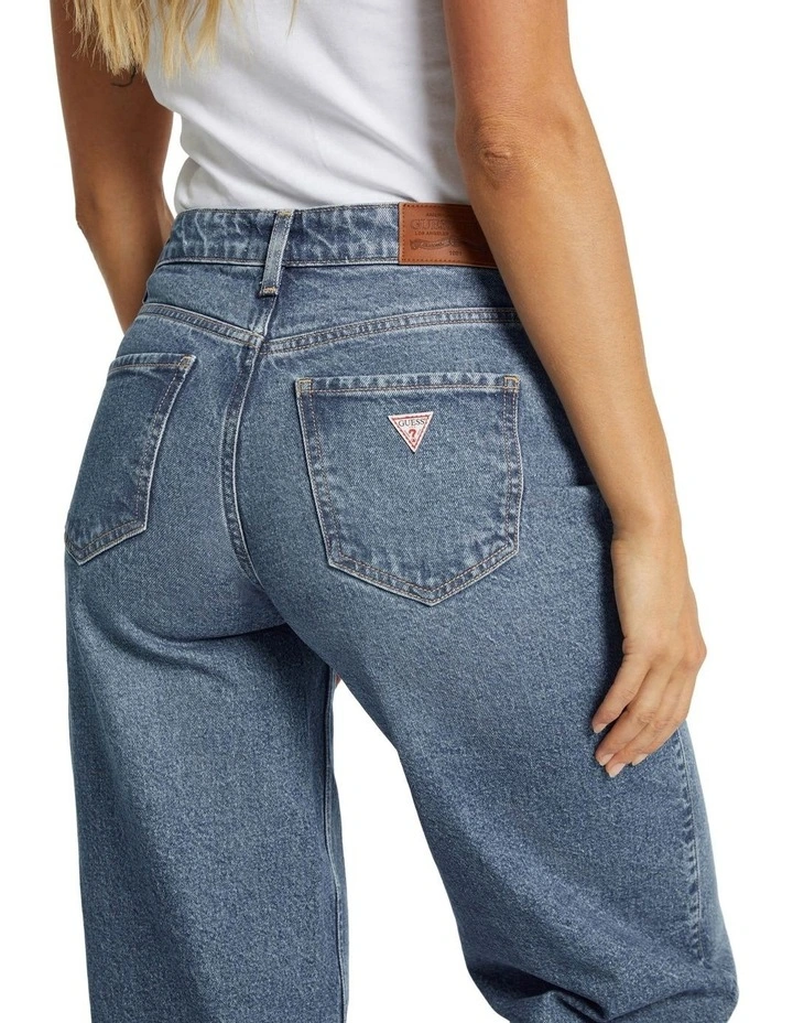 G11 Wide Leg Jeans in Medium Used Wash image 5