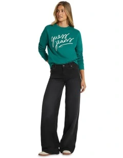 G11 Wide Leg Jeans in Black
