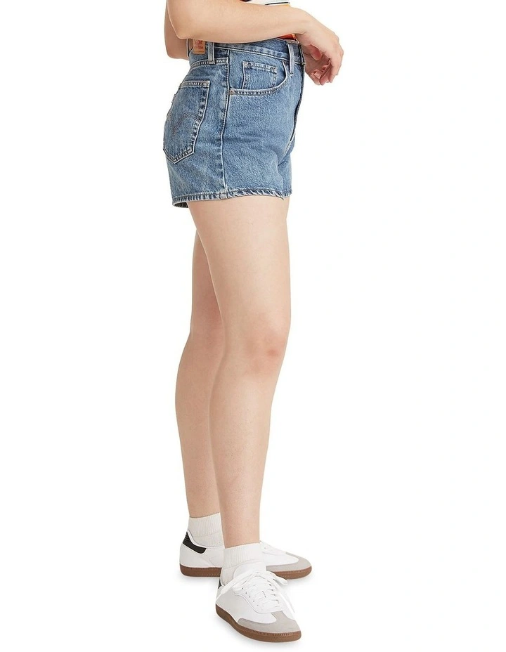 High-Waisted Mom Shorts in Amazing image 3