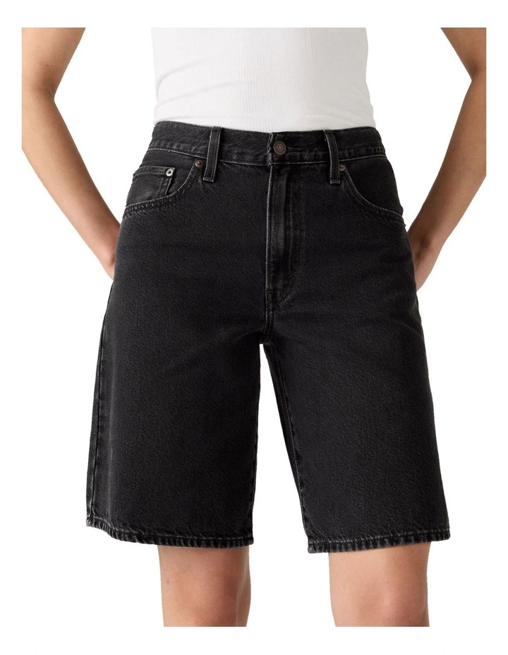 Baggy Dad Jorts in Open Mind image 4
