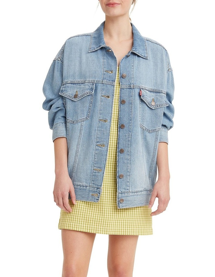 Pajama Trucker Jacket Let's Stay In