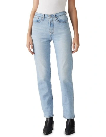 Wedgie Straight Jeans in Fully Baked