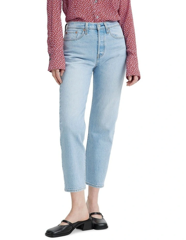 Wedgie Straight Jeans in Fully Baked image 1