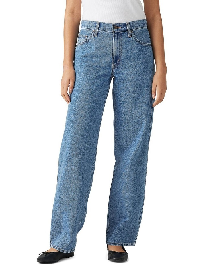 Baggy Dad Jeans in Blue
