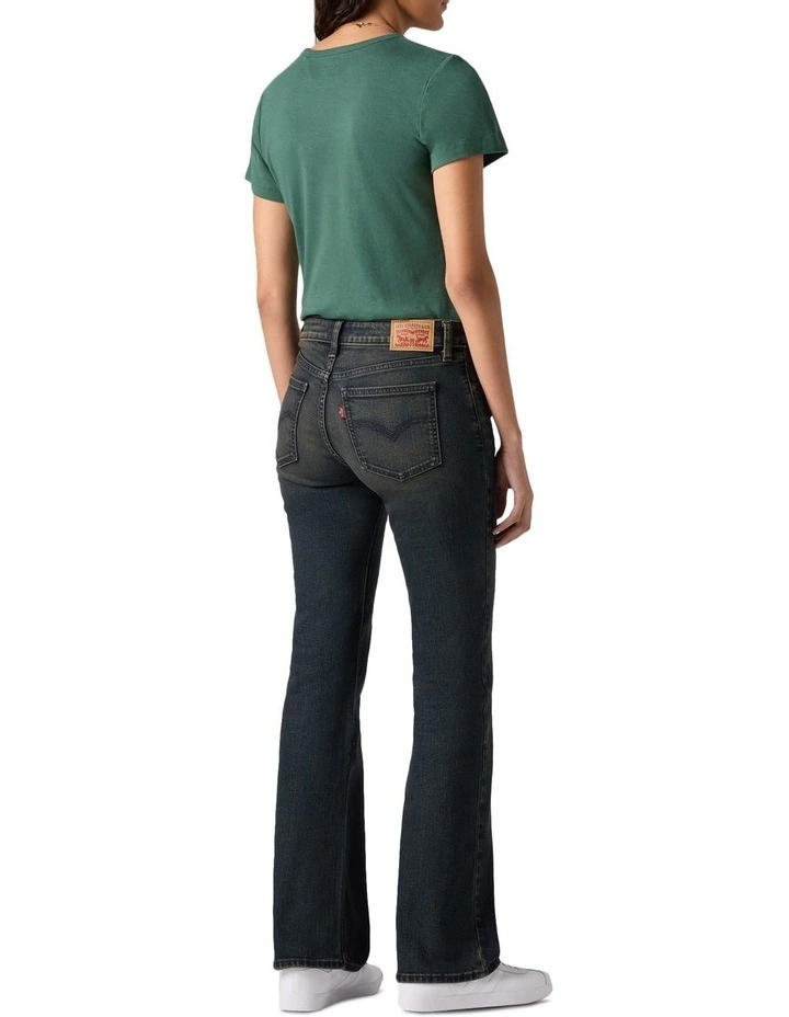 Superlow Bootcut Jeans in Managed Mind image 2