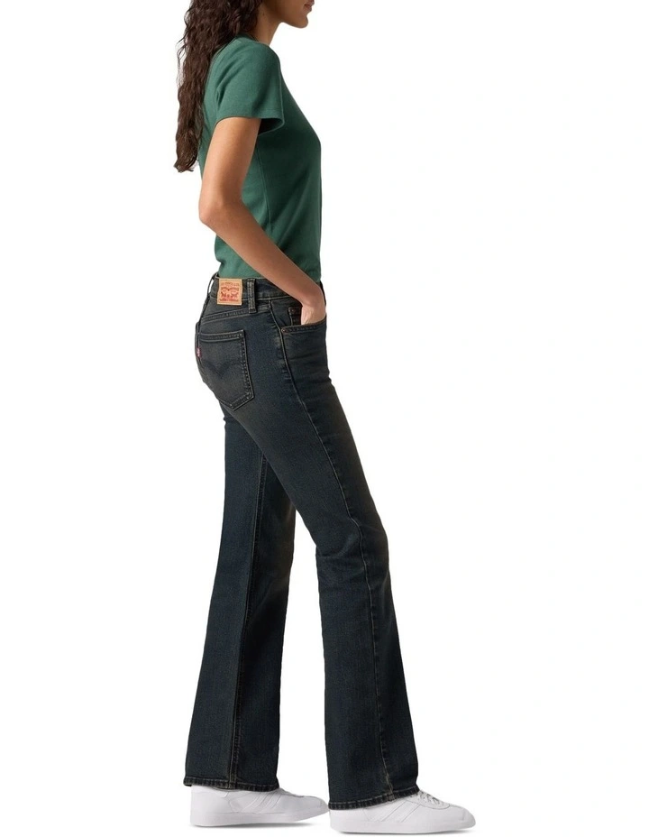 Superlow Bootcut Jeans in Managed Mind image 3