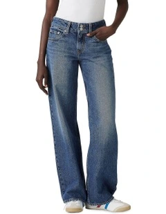 Superlow Loose Jeans in Blended Beauty