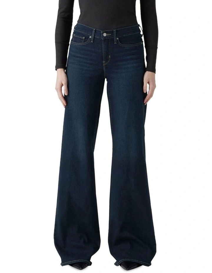 318 Shaping Wide-Leg Jeans in Chances Are image 1