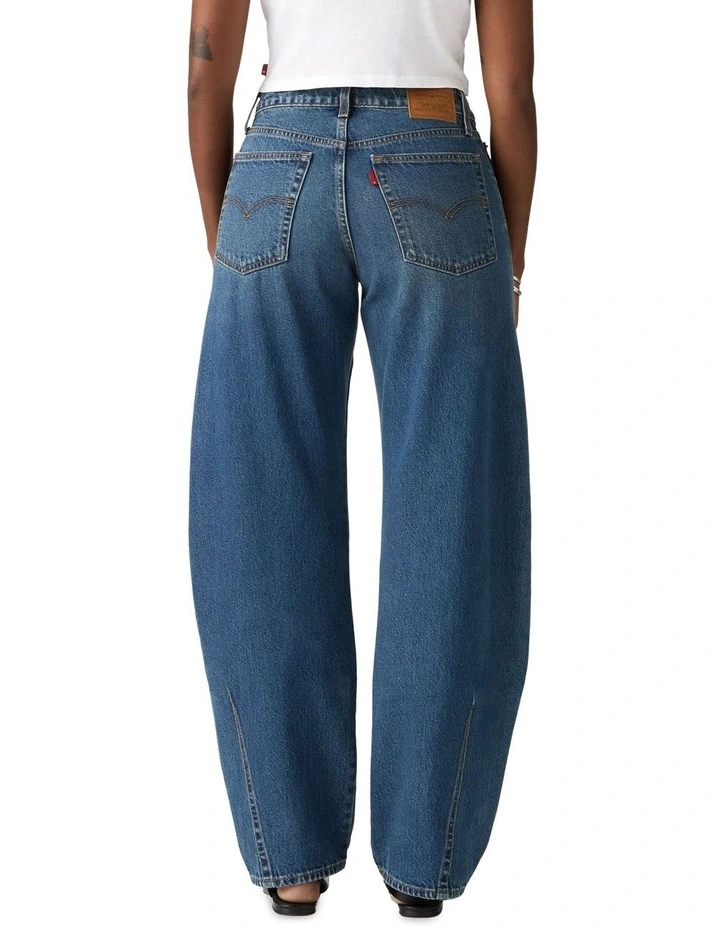 Baggy Dad Barrel Jeans in Most Wanted image 2