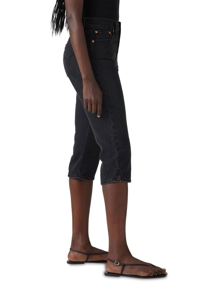 Wedgie Capri Jeans in She's In The Zone image 3