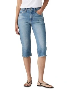 Wedgie Capri Jeans in Next Saturday