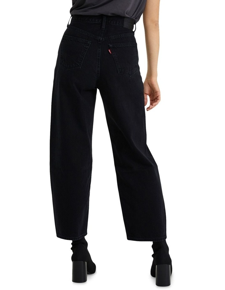 black balloon leg jeans