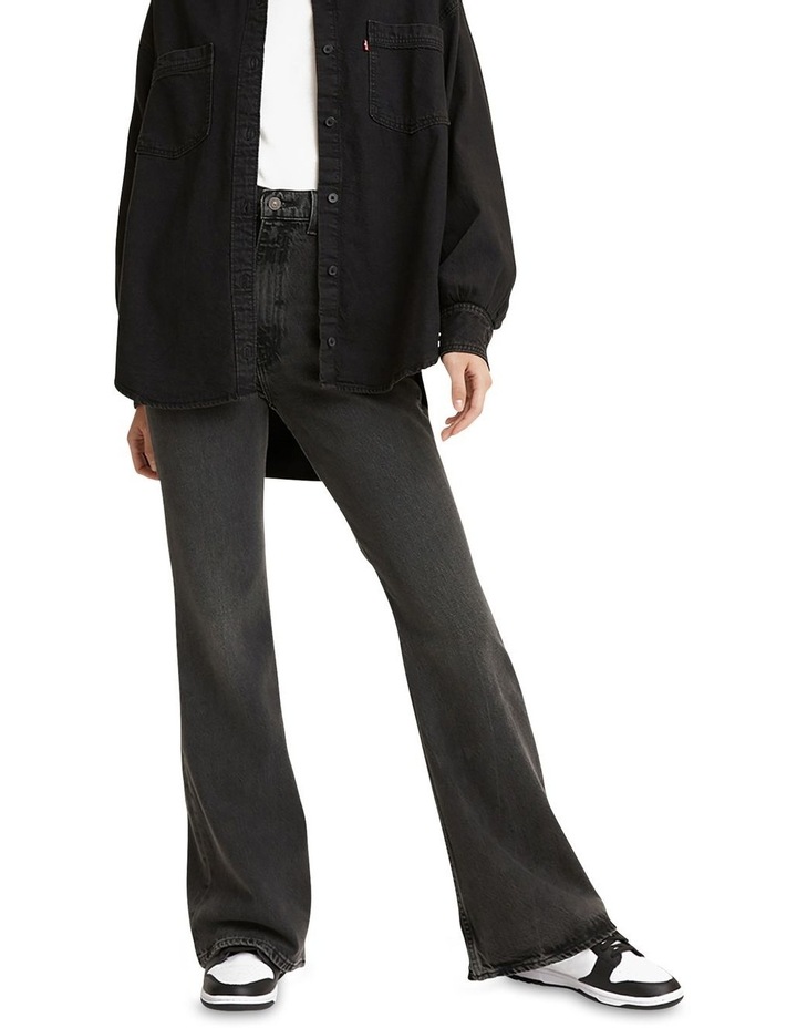 bell bottom jeans black