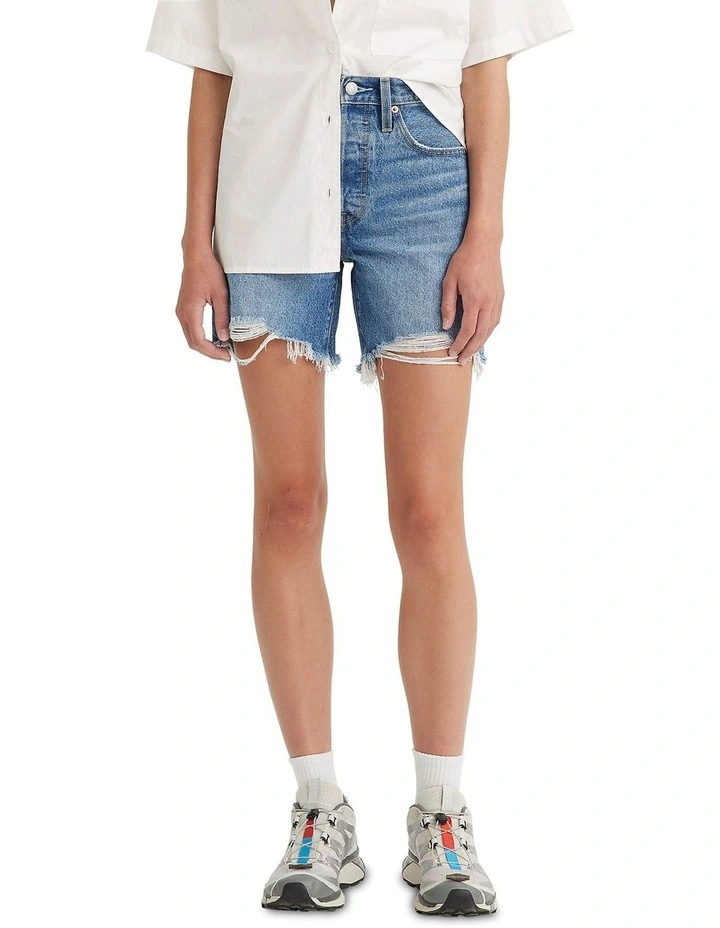 501 Mid-Thigh Shorts in Well Sure image 1