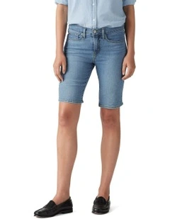 Shaping Bermuda Shorts in Camp Denim