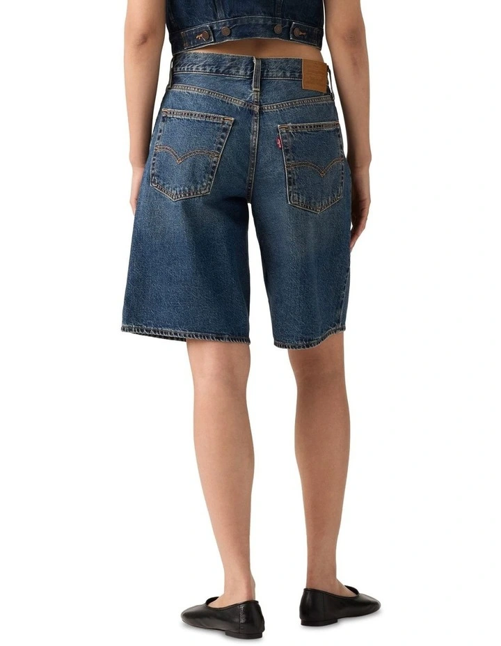 Baggy Dad Jorts in Hinged Heart image 2