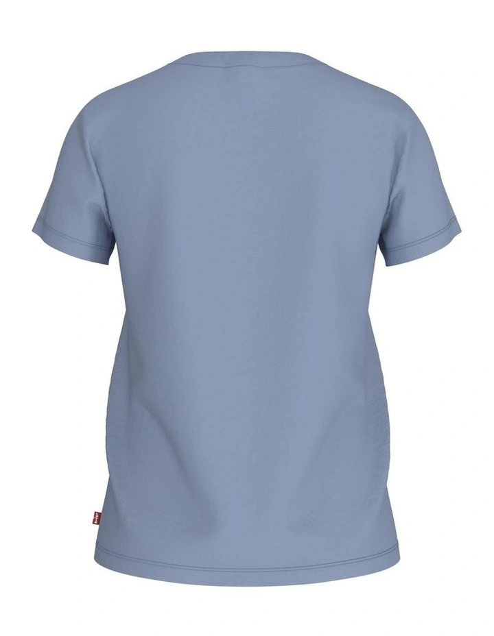 Graphic Iconic Tee in Forever Blue image 2