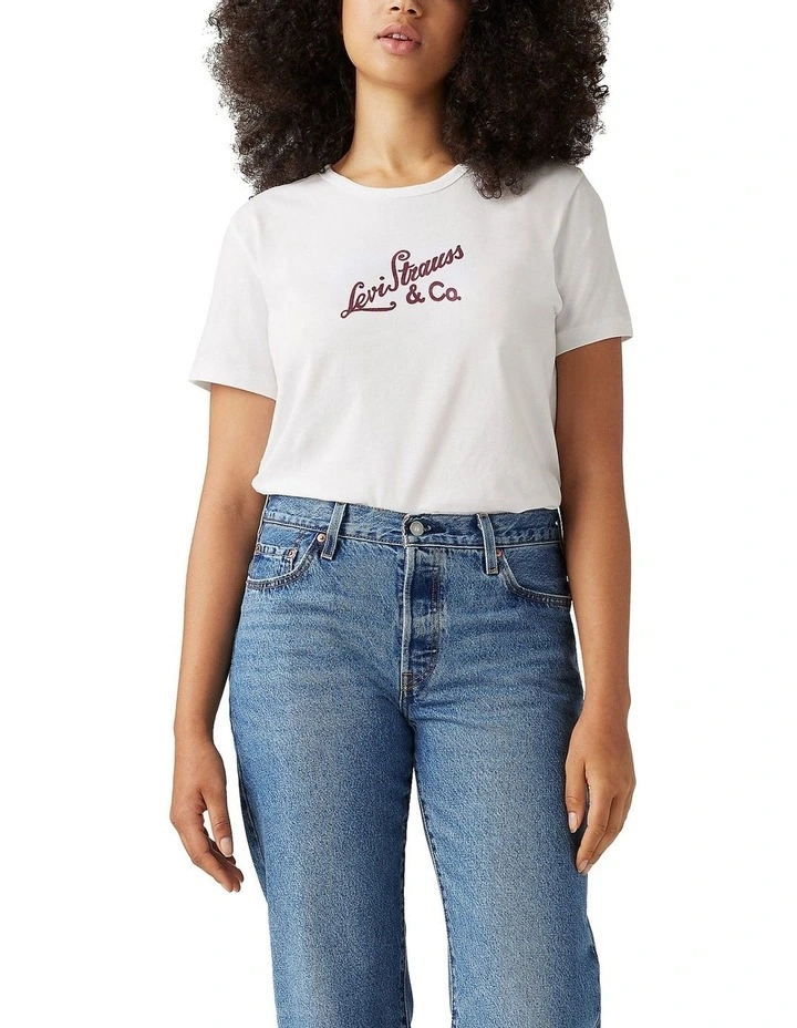 Graphic Iconic Tee in White image 1