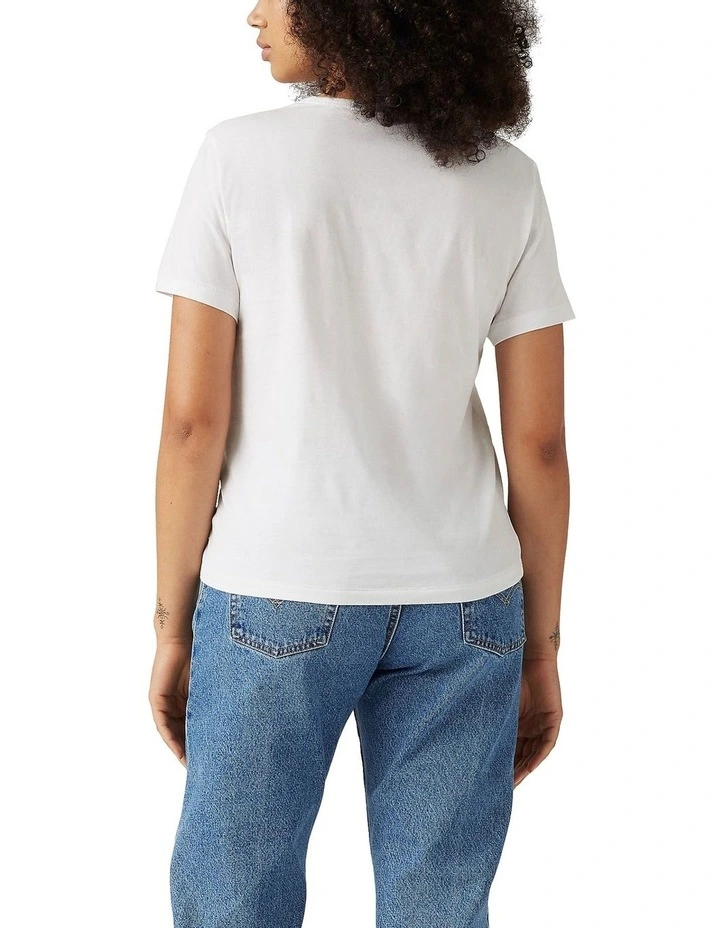 Graphic Iconic Tee in White image 2