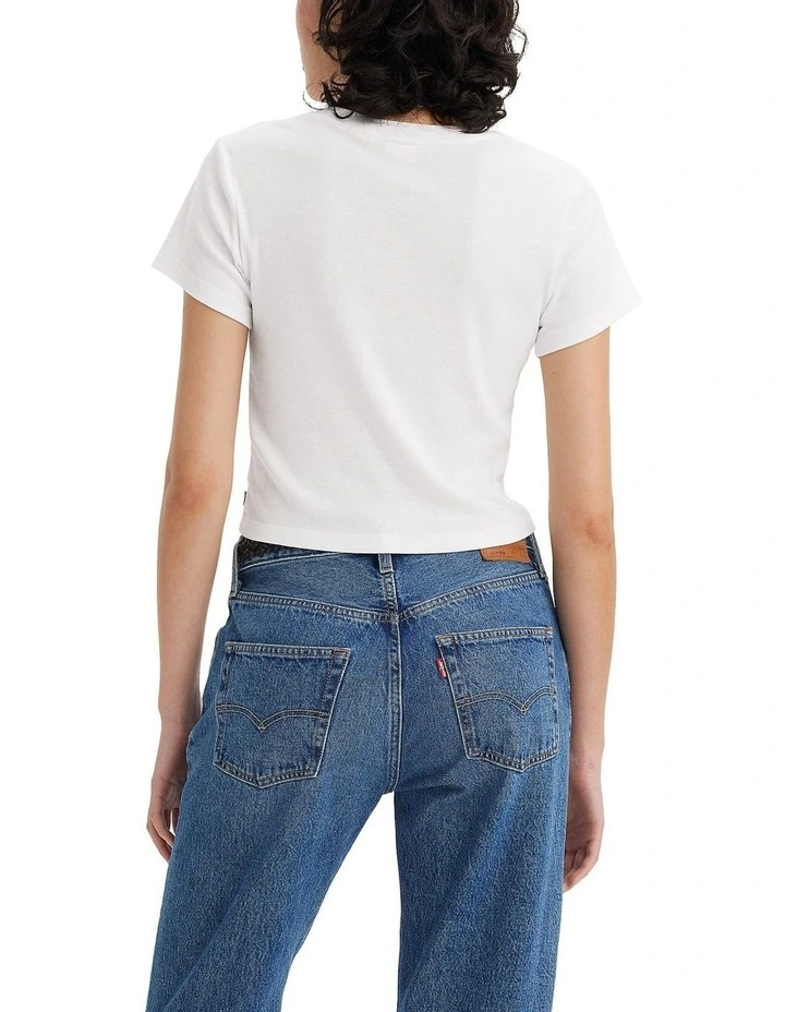 Essential Sporty T-Shirt in White image 2