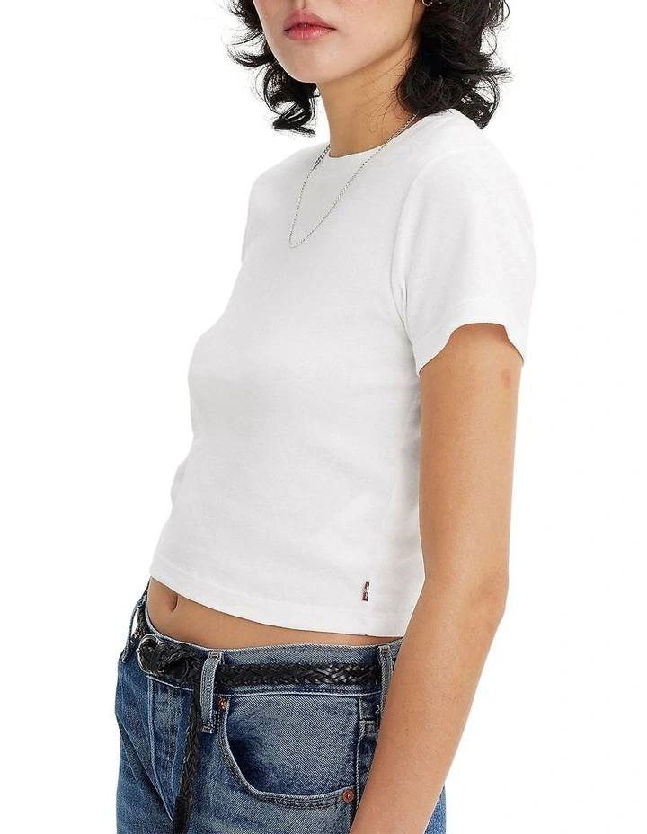 Essential Sporty T-Shirt in White image 4
