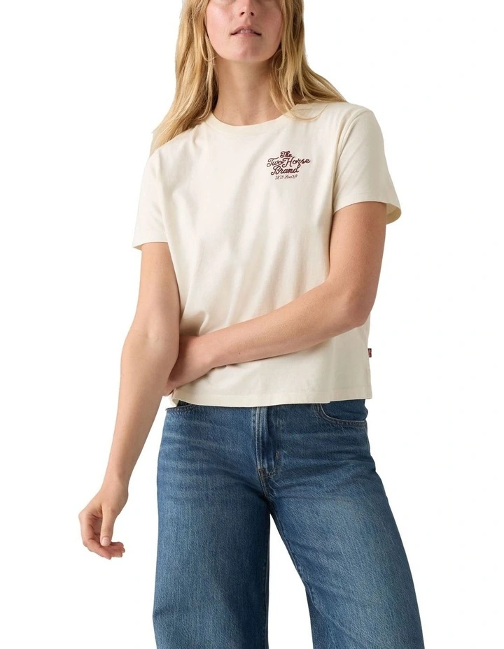 Graphic Boxy T-Shirt in Script N Tofu image 1