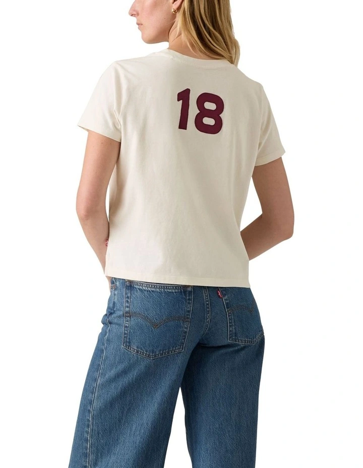 Graphic Boxy T-Shirt in Script N Tofu image 2