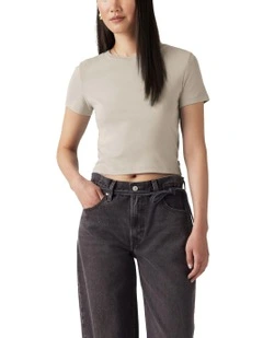 Essential Sporty T-shirt in Cream