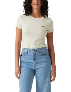 Essential Sporty T-shirt in Cream