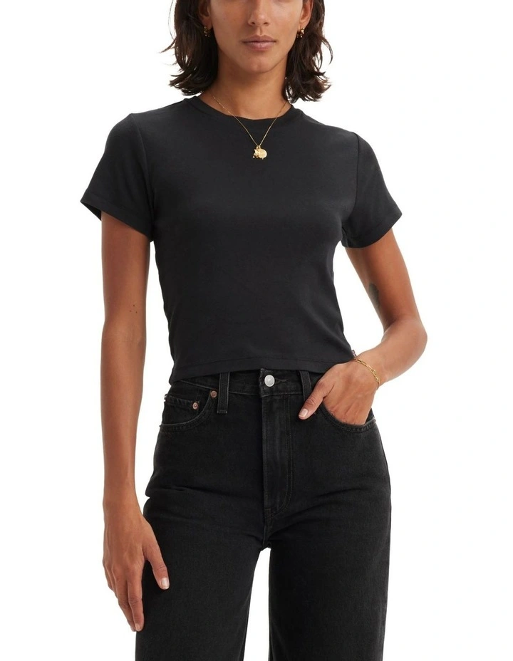 Essential Sporty T-shirt in Caviar image 1