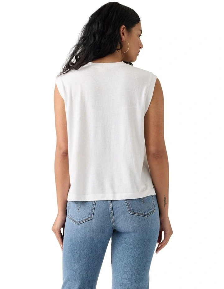 Boxy Tank in White image 2