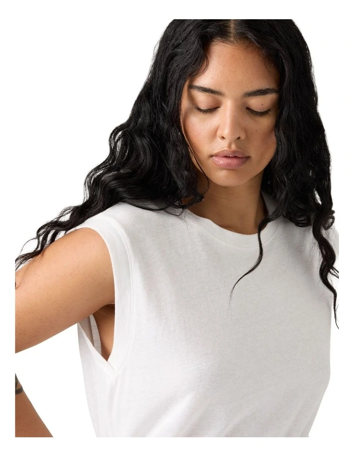 Boxy Tank in White image 3