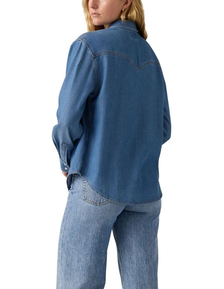 Teodora Western Shirt in Going Steady image 2