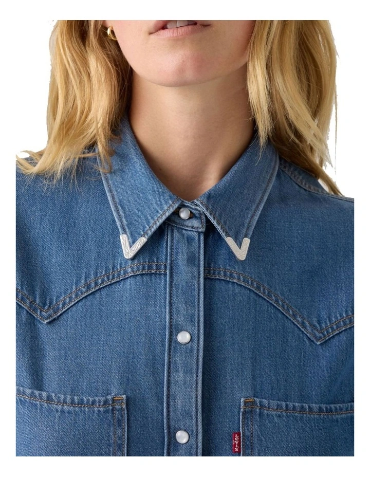 Teodora Western Shirt in Going Steady image 4
