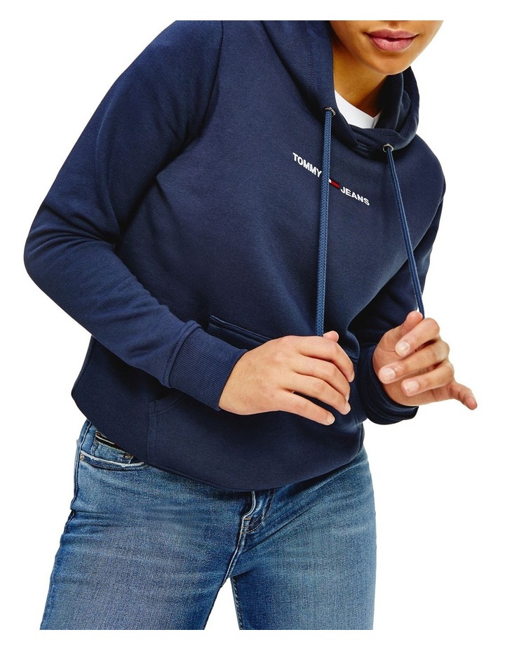 tommy jeans logo hoodie