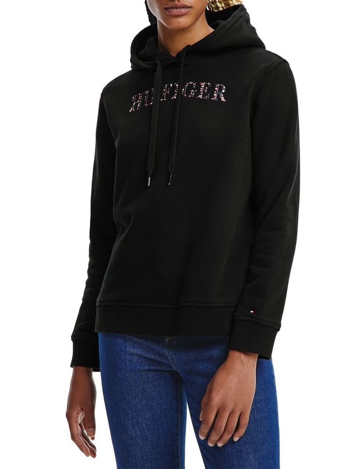 tommy hilfiger women's zip up hooded shirts & tops
